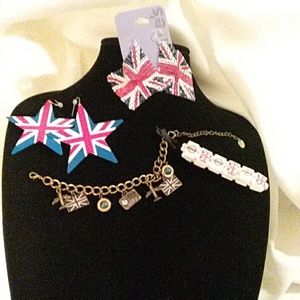 British Invasion Jewelry Set